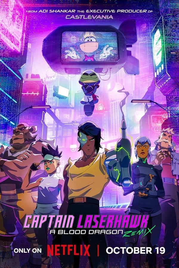 Captain Laserhawk: A Blood Dragon Remix S01 (Complete) | TV Series